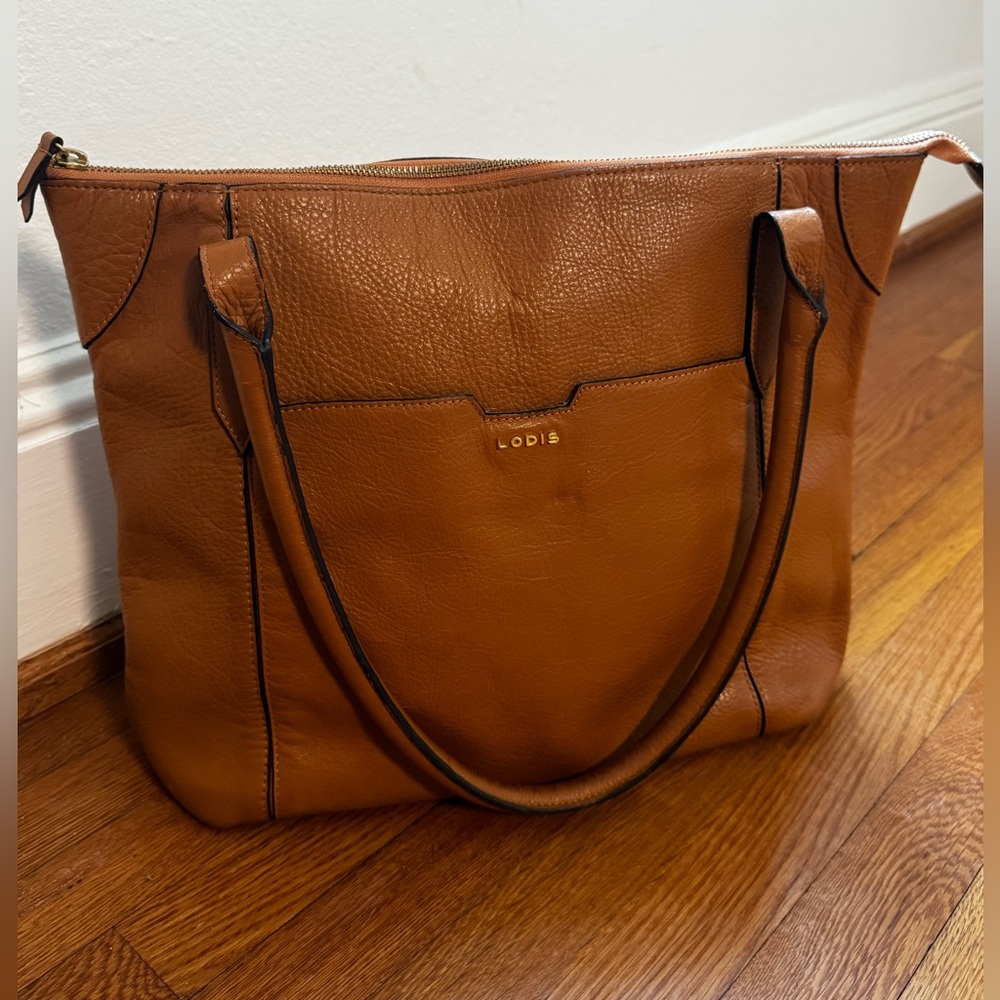 LODIS Kiera soft Leather Tote bag handbag